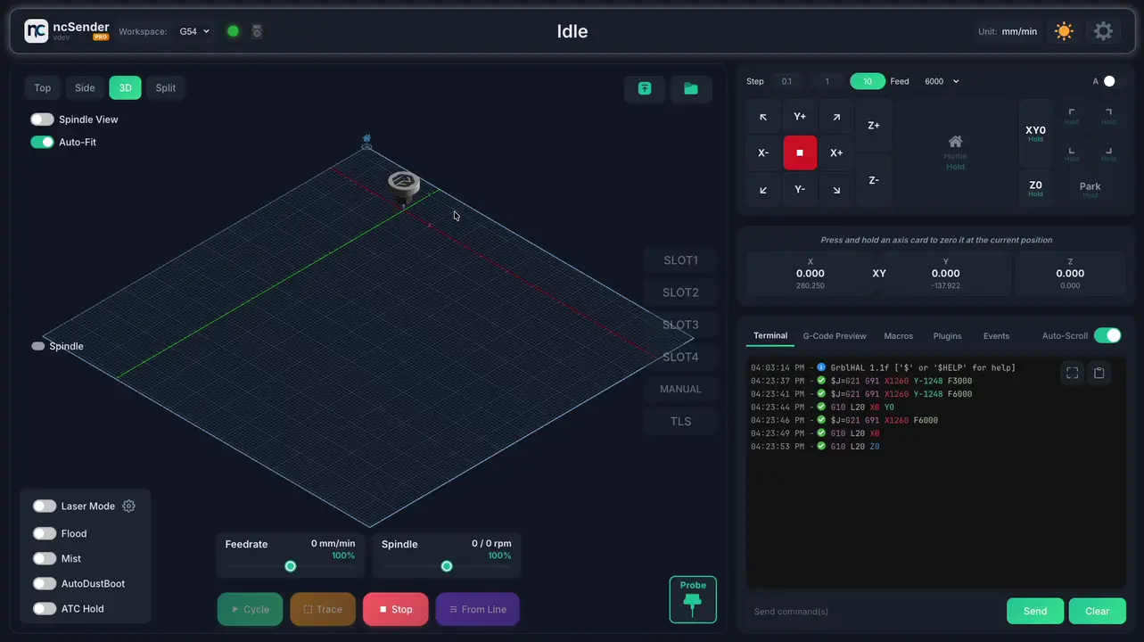 Zero axis animation